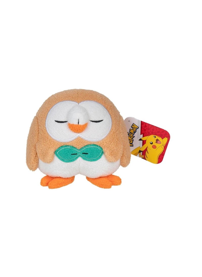 Pokemon - SLEEPING ROWLET 12.5 CM PLUSH - Image 1