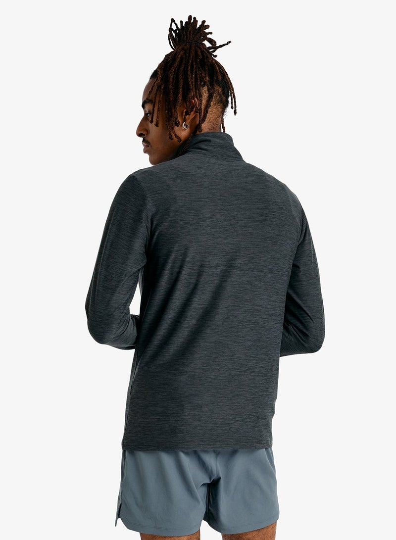 New Balance Space Dye 1/4 Zip Top - Image 2