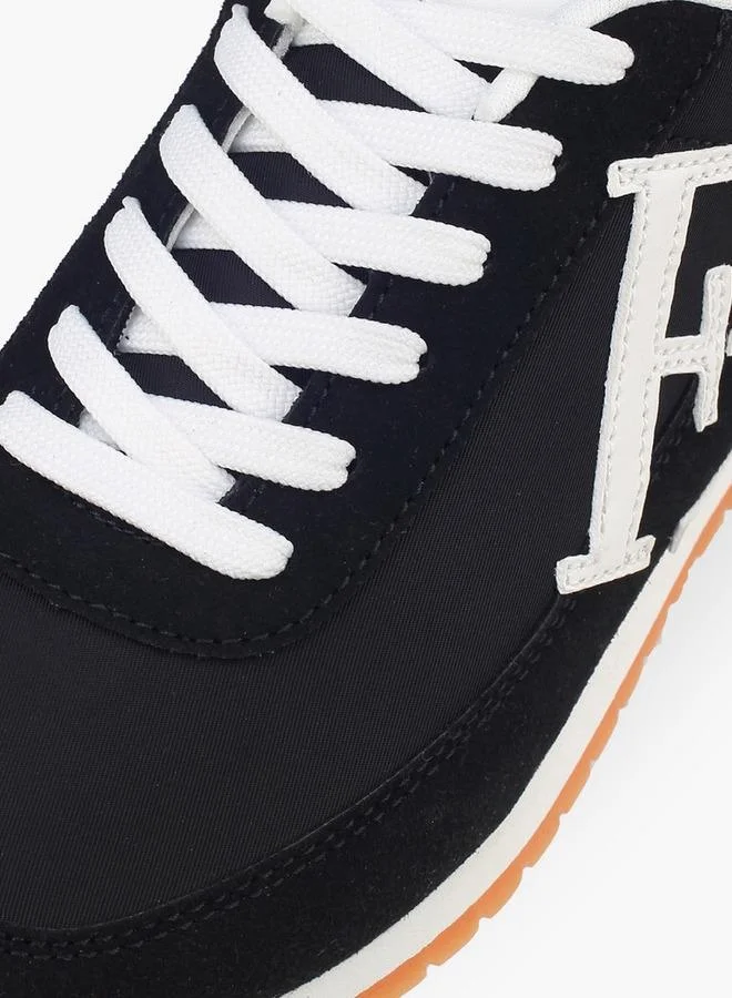 Flora Bella By Shoexpress BLACK Flora Bella Women Lace-Up Sneakers for Women | Best Price UAE