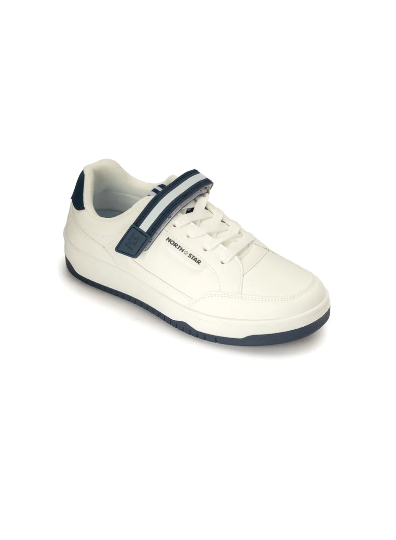 Bata Two-Tone Lace-Up Sneakers