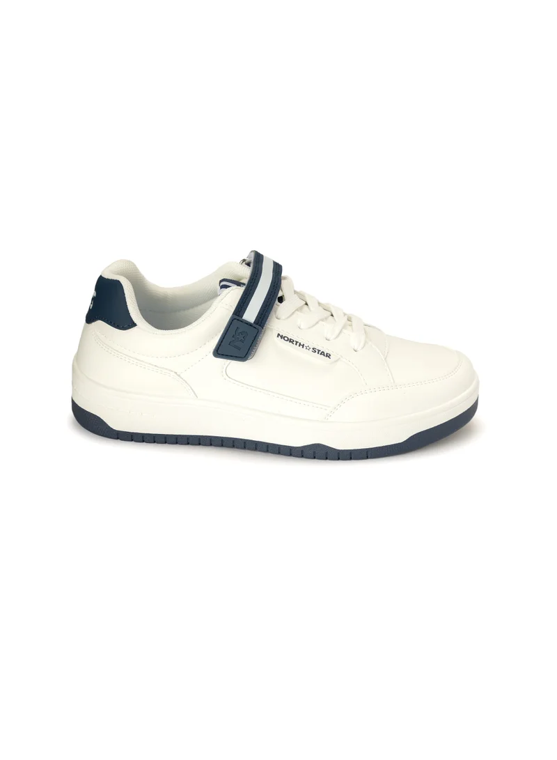 Bata Two-Tone Lace-Up Sneakers