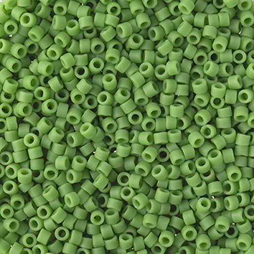 Miyuki Delica Seed Beads Bundle: Size 11/0, Green Turquoise Matte Opaque Palette Collection DB754, DB763, DB793 - 3 Tubes of 7.2 Grams ea - Image 3