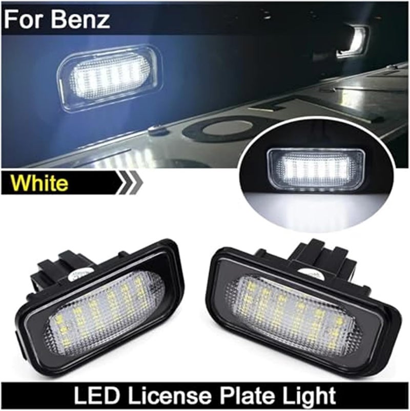 Wivplex White License Plate Light for Benz Models - Image 2
