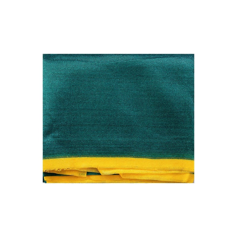 TANDHAN Tandhan Ecogreen HDPE Fabric Shade Net Provide 50 Sun and UV Protection 5 FT x 5 FT 15 Mtr x 15 Mtr Green Yellow  - Image 1