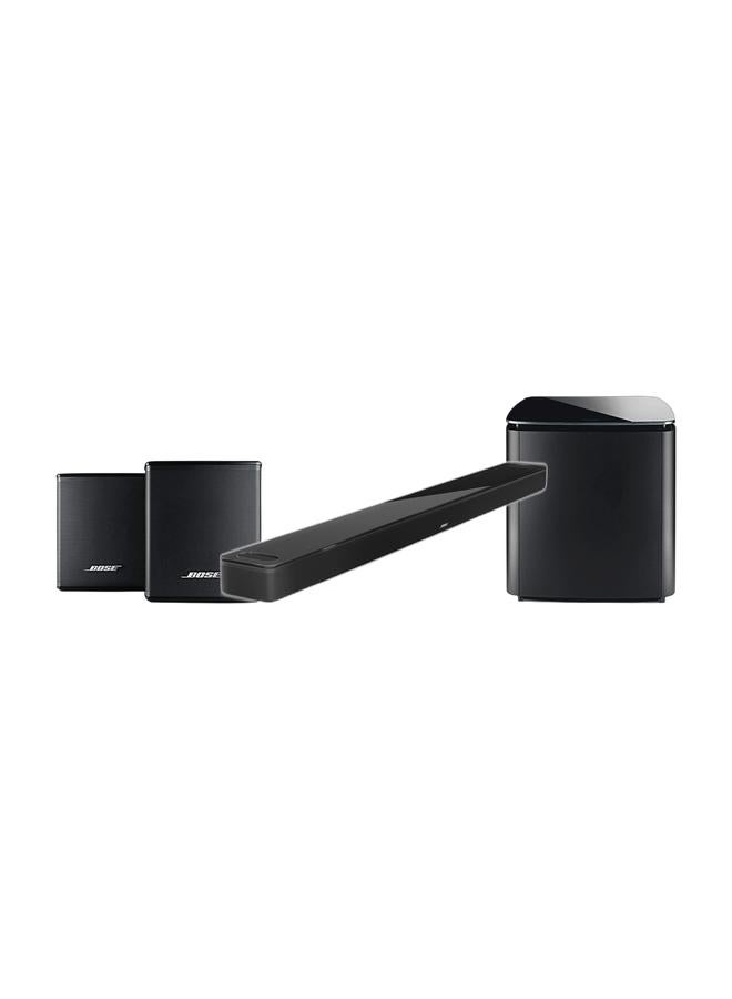 Bose Smart Ultra Soundbar With Bass Module 700 White and Surround Speaker White - Image 1