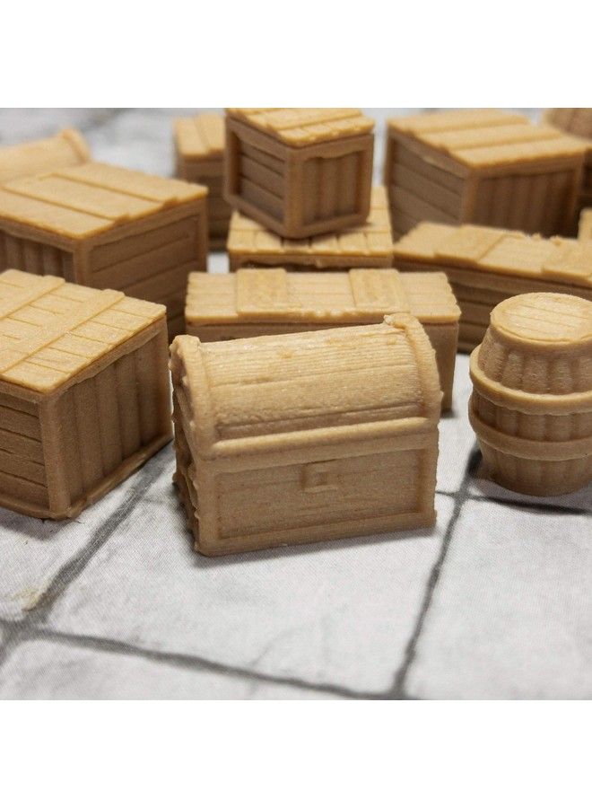 Extruded Gaming Pine Crates Barrels And Chests - Image 4