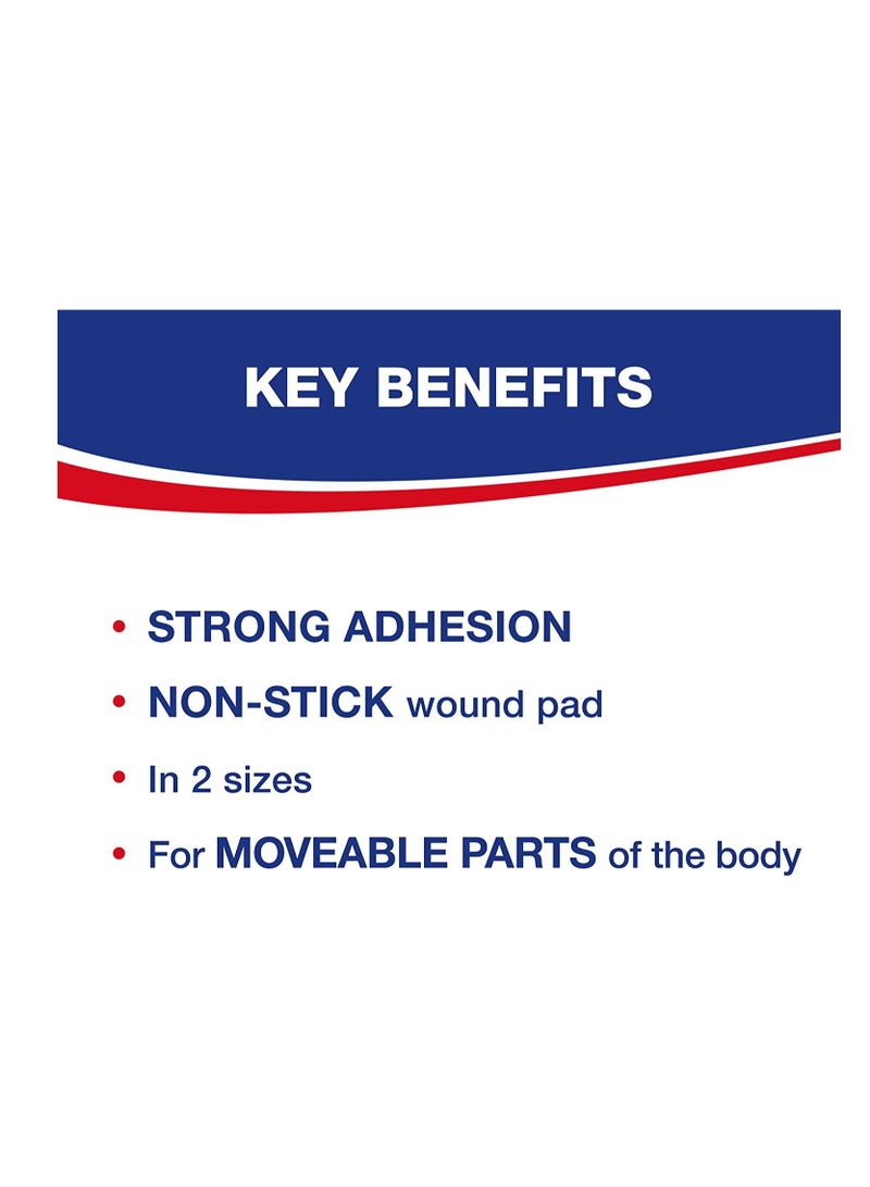 هانزابلاست اللصقات المرنة والمرنة للغاية وقابلة للتنفس 100 شريط - Image 3