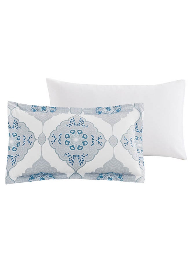 In-House Siro | Microfiber Comforter Set 4 Pieces - Queen - 240x190 cm - Multicolor  - Image 4