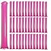 ROSEBB 40pcs Round headTeam Spirit Boom Sticks Thunder Sticks Cheering Sticks Team Spirit Plastic Cheerleading Spirit Stick Clapper Inflatable Noise Maker Sports Supply Pink - Image 2