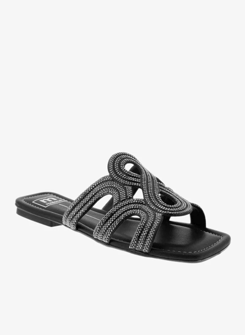 موليكا صنادل مسطحة للنساء - صنادل مسطحة أنيقة ونعال مسطحة مريحة للسيدات