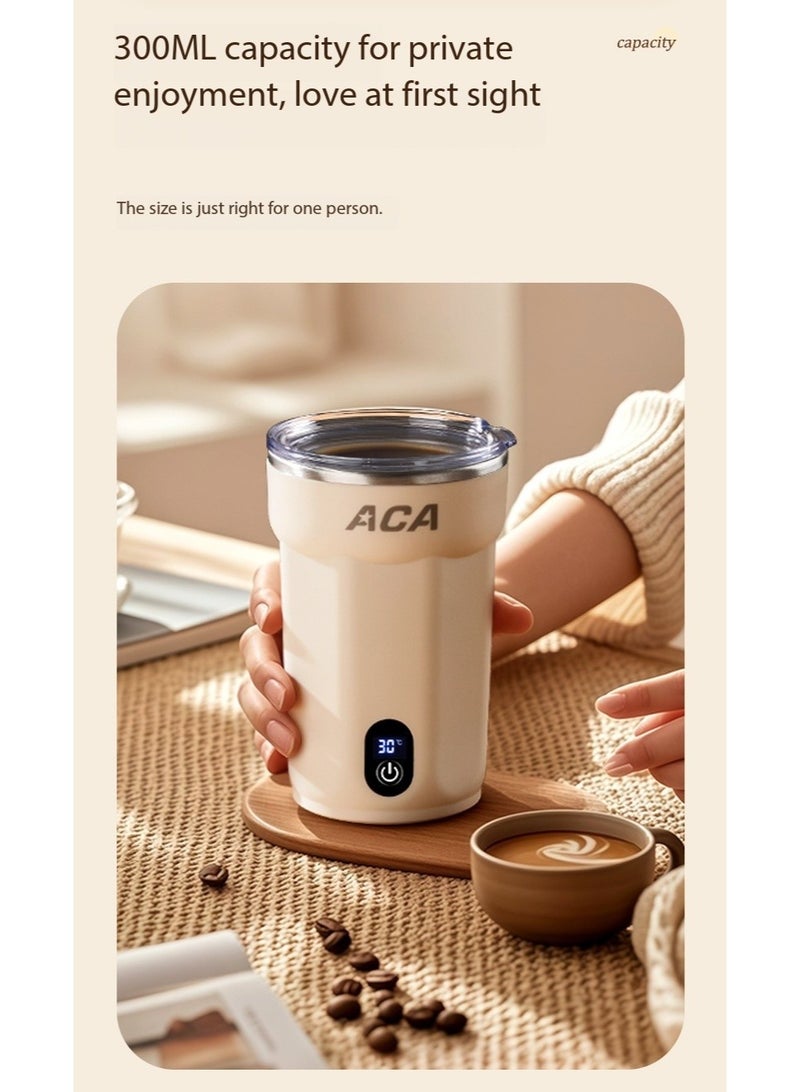 أكا كوب خلط أوتوماتيكي، كوب ماء مغناطيسي كهربائي قابل لإعادة الشحن، لتحضير حليب الصويا، ومسحوق الحليب، والقهوة. - Image 4