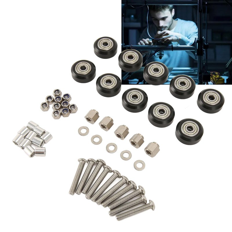 10 - Pack 3D Printer POM Pulley Wheels for Printing Applications - Image 4