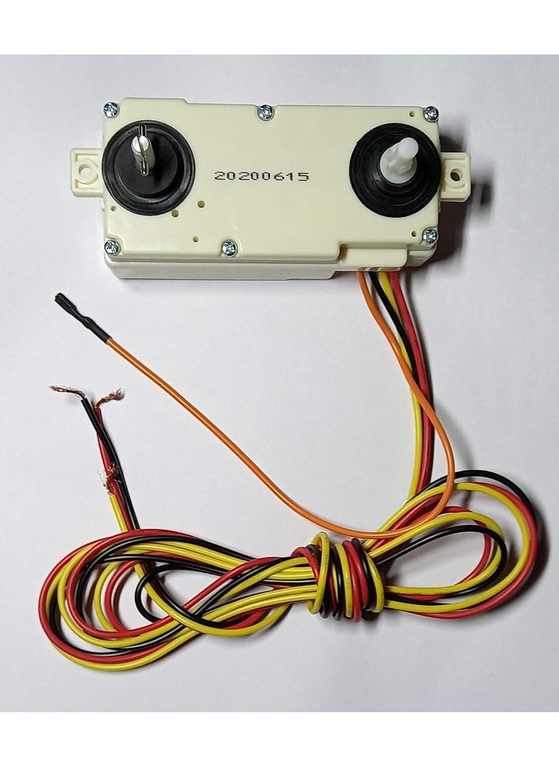 AMAZOR Double Wash Timer for LG Semi Automatic Washing Machines 15 Min Timer 4 Wire Clip on Orange Wire  - Image 2