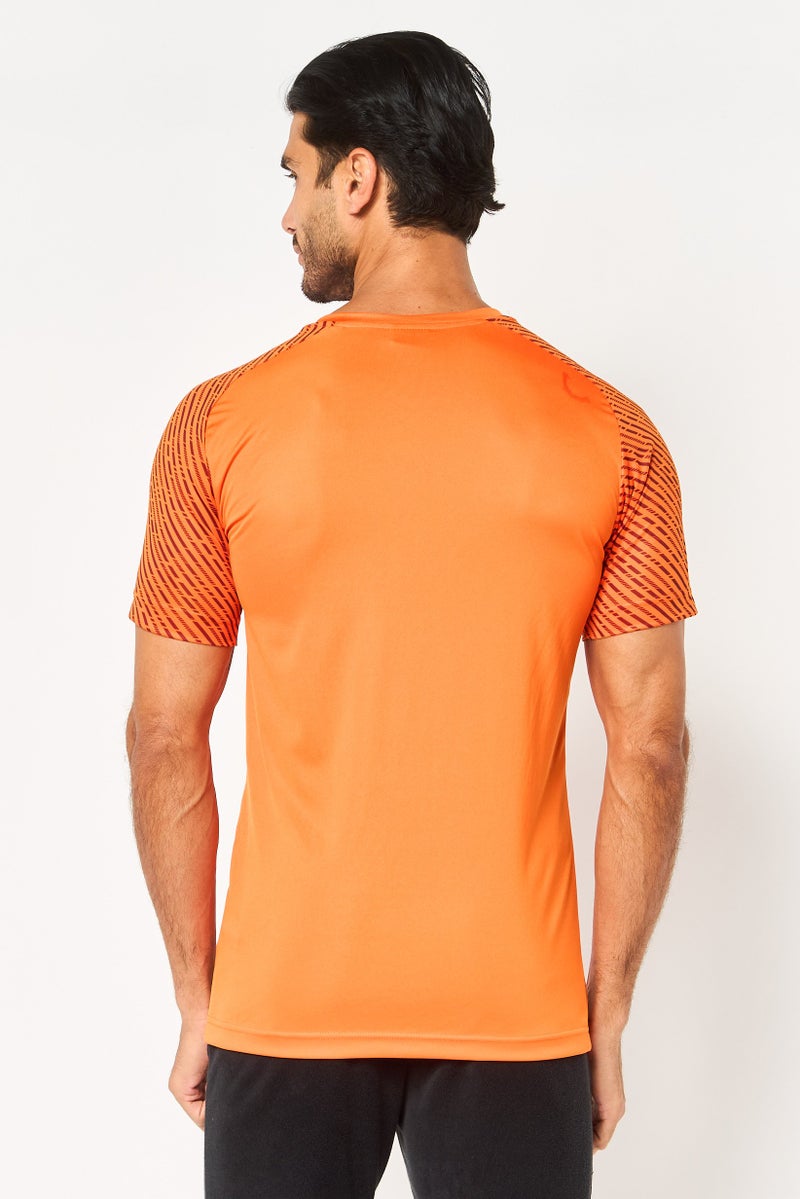 PUMA Men Sportswear Fit Short Sleeve Training T-Shirt, Orange - Image 2