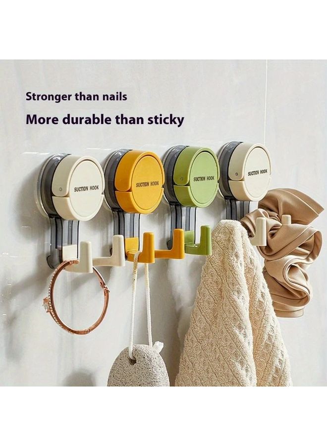 Green Double Hook Strong Suction Cup Reusable Heavy Duty No Drilling Required - Image 5