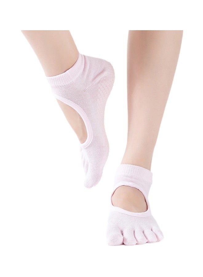 Generic Anti-Skid Breathable Fitness Yoga Socks - Image 1