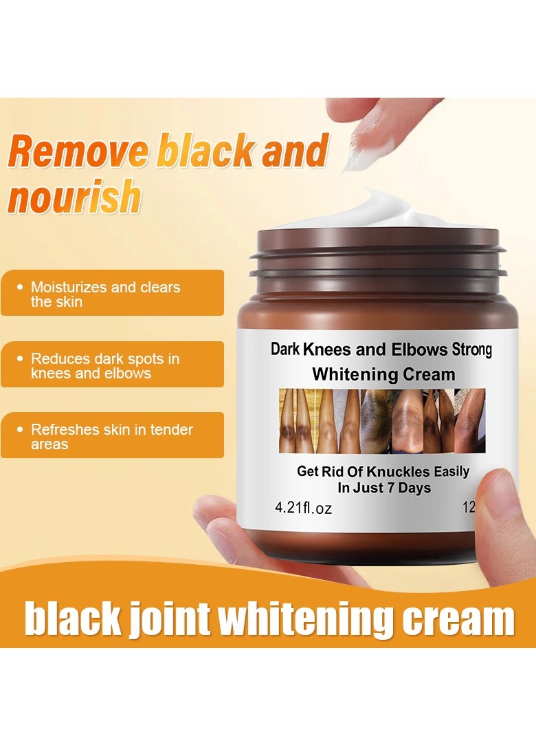 MOOYAM Whitening Cream with Dark Spot Skin Lightening Knuckle Whitening Cream for Knees, Elbows & Underarms 120g - Image 2