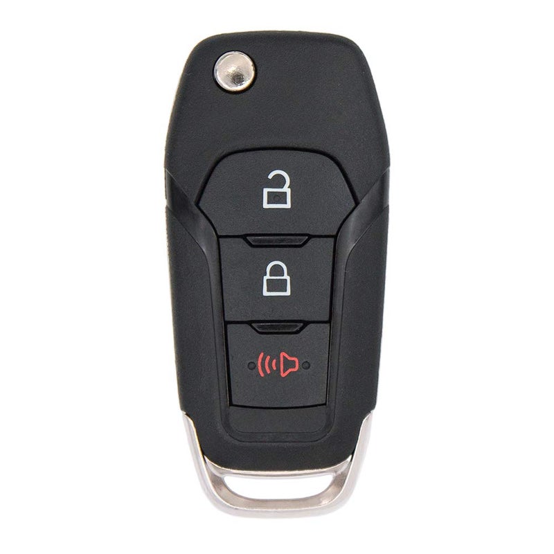 Keyless2Go Replacement for 3 Button Flip Key Ford N5FA08TAA 164R8130