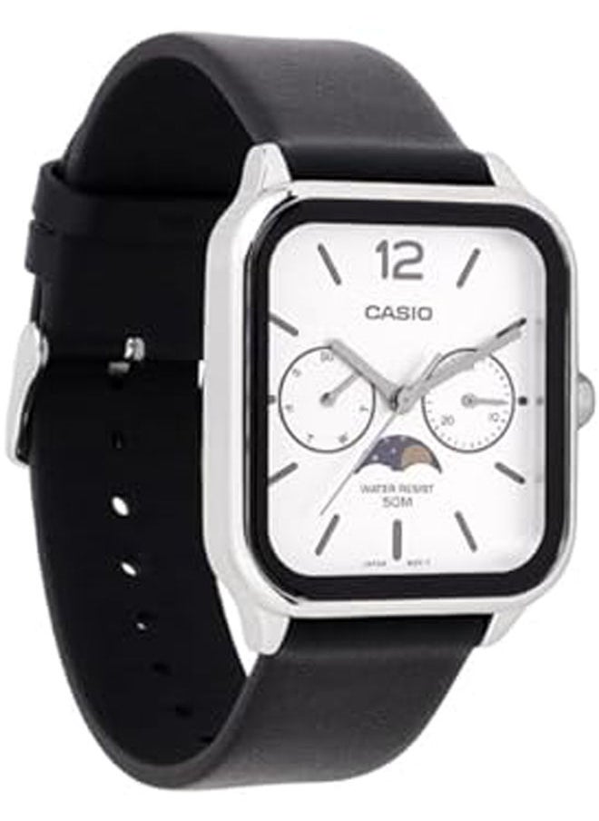 CASIO Leather Chronograph Watch MTP-M305L-7AVDF  - Image 2