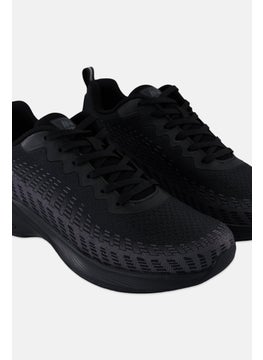 RBX Men Lace Up Training Shoes, Black  - Image 3