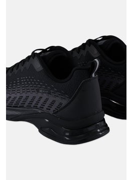 RBX Men Lace Up Training Shoes, Black  - Image 2