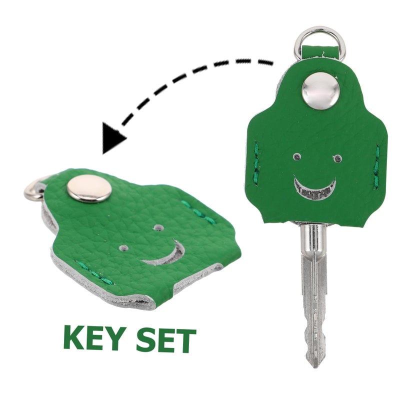 2 Pack Leather Car Key Fob Cover Protective Key Case For Men And Women - Image 4
