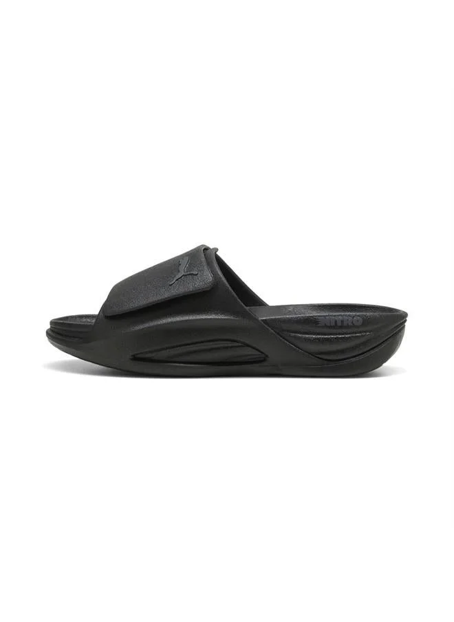 Puma PUMA Black-Moody Gray NITROcat Slide Sandals Unisex  | Best Price UAE