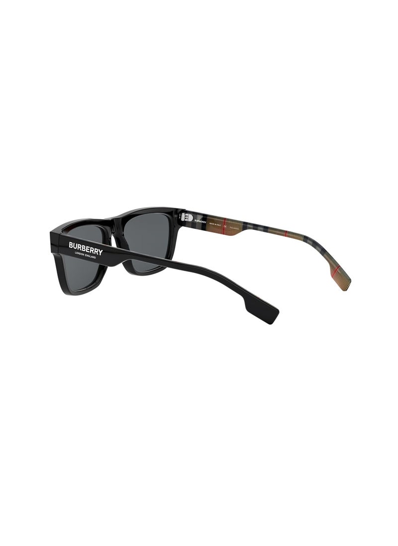 BURBERRY Sunglasses BE 4293 377381 Black Polar Grey - Image 5