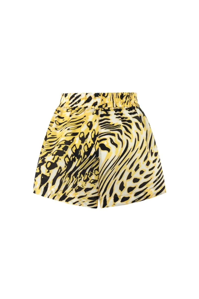 Nocturne High Waist Patterned Shorts