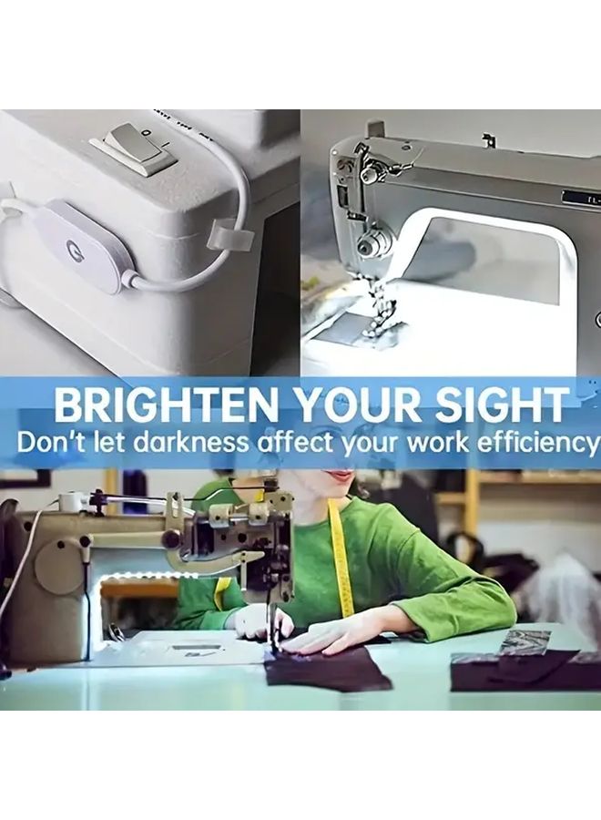 USB Powered Flexible LED Strip For Sewing Machine White Bright Workspace - Image 2