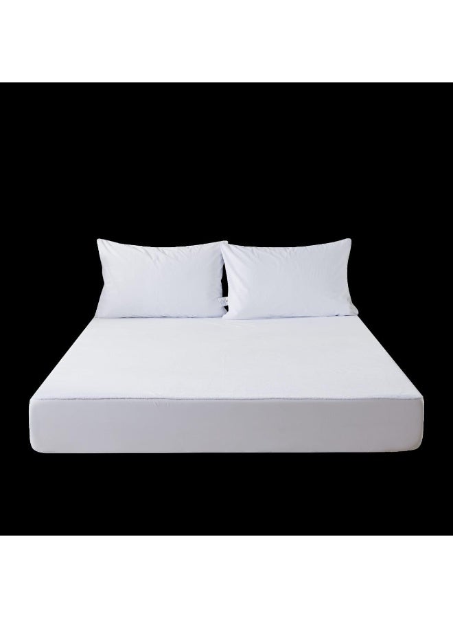 Dibaj Premium Waterproof Mattress  – 150x200 cm, Soft, Breathable, Hypoallergenic, Deep Pocket Fitted Cover - Image 4