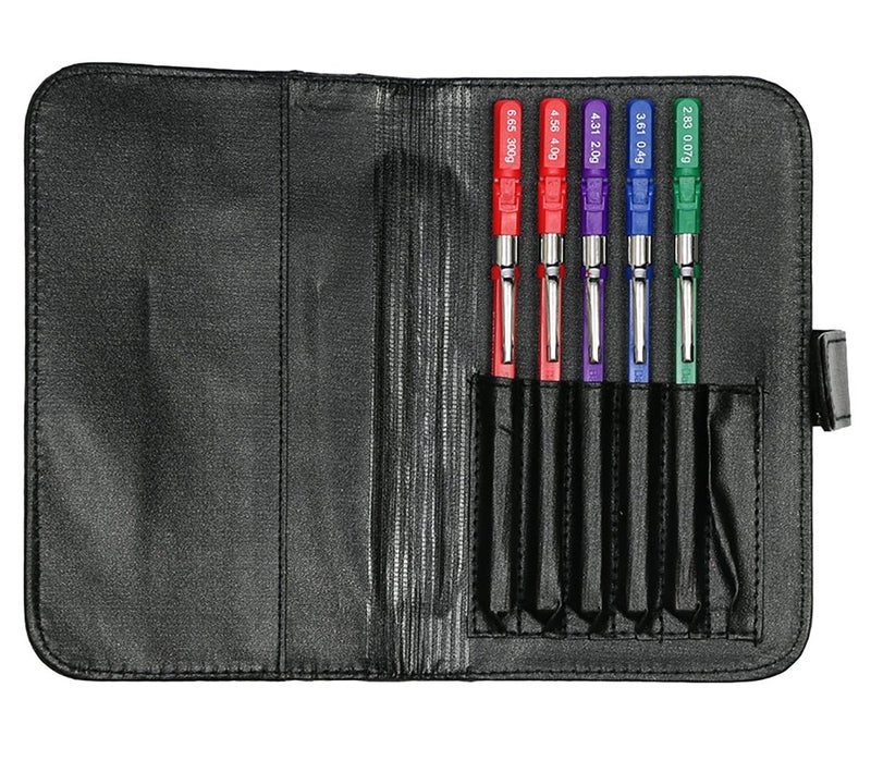 Baseline 121740 foldtop monofilament Hand Set of 5 with case - Image 3