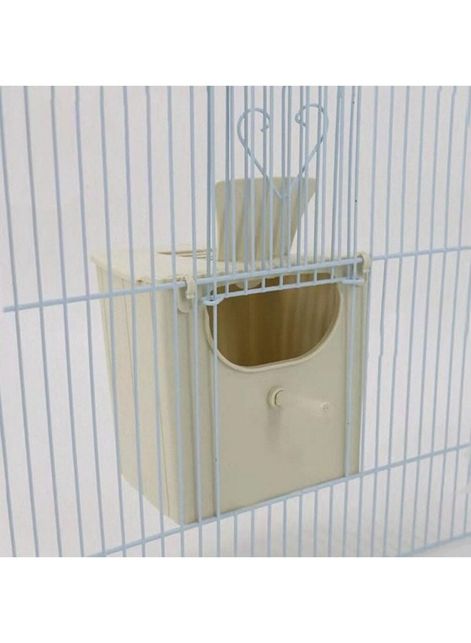 اليبيس صندوق تربية عش الطيور Alipis: 3 قطع من صندوق تعشيش الببغاء، صندوق عش الطيور، صندوق تربية العش، بيت تربية بلاستيكي، صندوق تربية عش العصافير للطيور الأليفة - Image 2