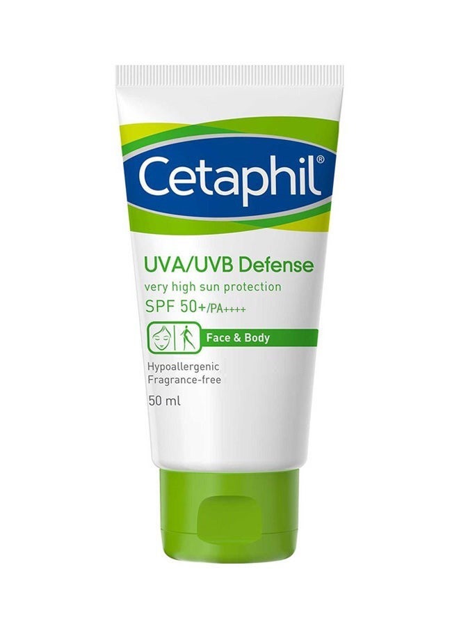 حماية من الشمس عالية جداً UVA/UVB SPF50+