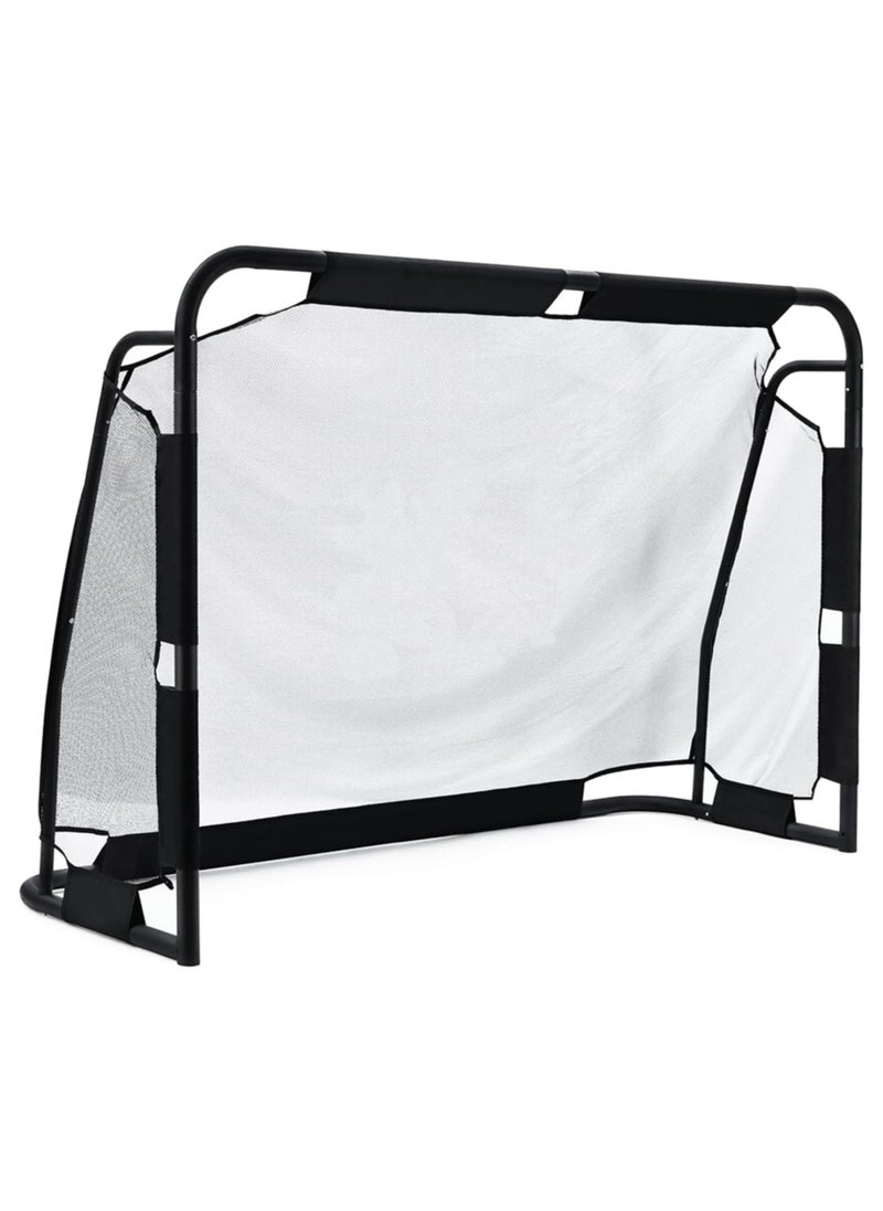 Sky Land Soccer Goals for Backyard, Portable Football Goal Training Equipment, Sports Soccer Net for Toddler, Kids and Youth Outdoor Games with Carry Bag  - Image 1