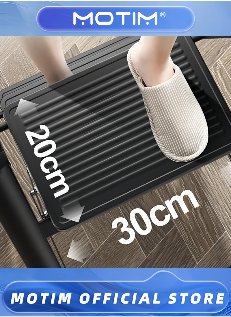Motim 2 Step Ladder Folding Step Stool Stepladders with Anti-Slip and Wide Pedal for Home and Kitchen Use Space Saving  - Image 3
