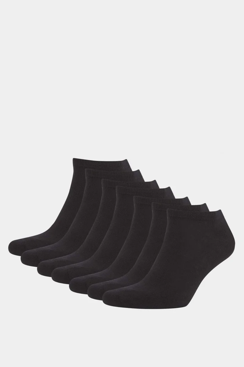 ديفاكتو Woman 7 Piece Cotton Ankle Socks