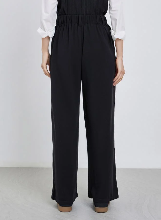 Take Two Take Two Women Black High Rise Trousers