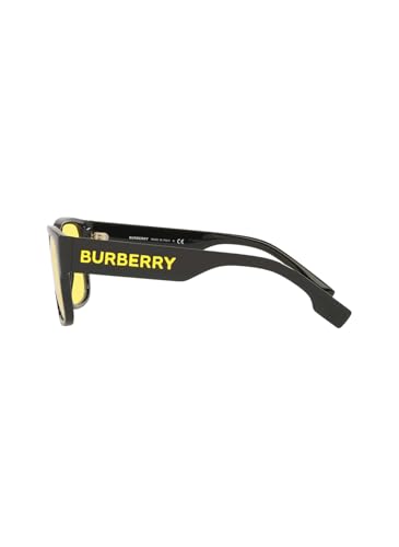 BURBERRY Sunglasses BE 4358 300185 Knight Black Yellow - Image 4