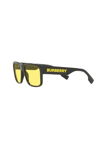 BURBERRY Sunglasses BE 4358 300185 Knight Black Yellow - Image 3