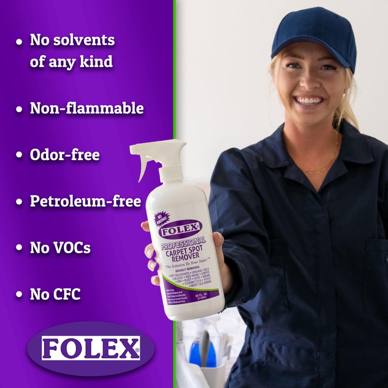 Folex FOLEX PROFESSIONAL Carpet Spot Remover, 34oz  - Image 3