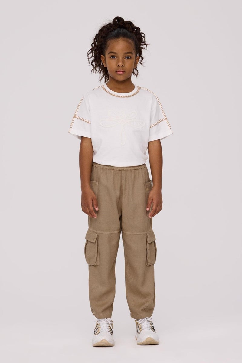TYESS Bg Store Girl Brown Pants - Image 1