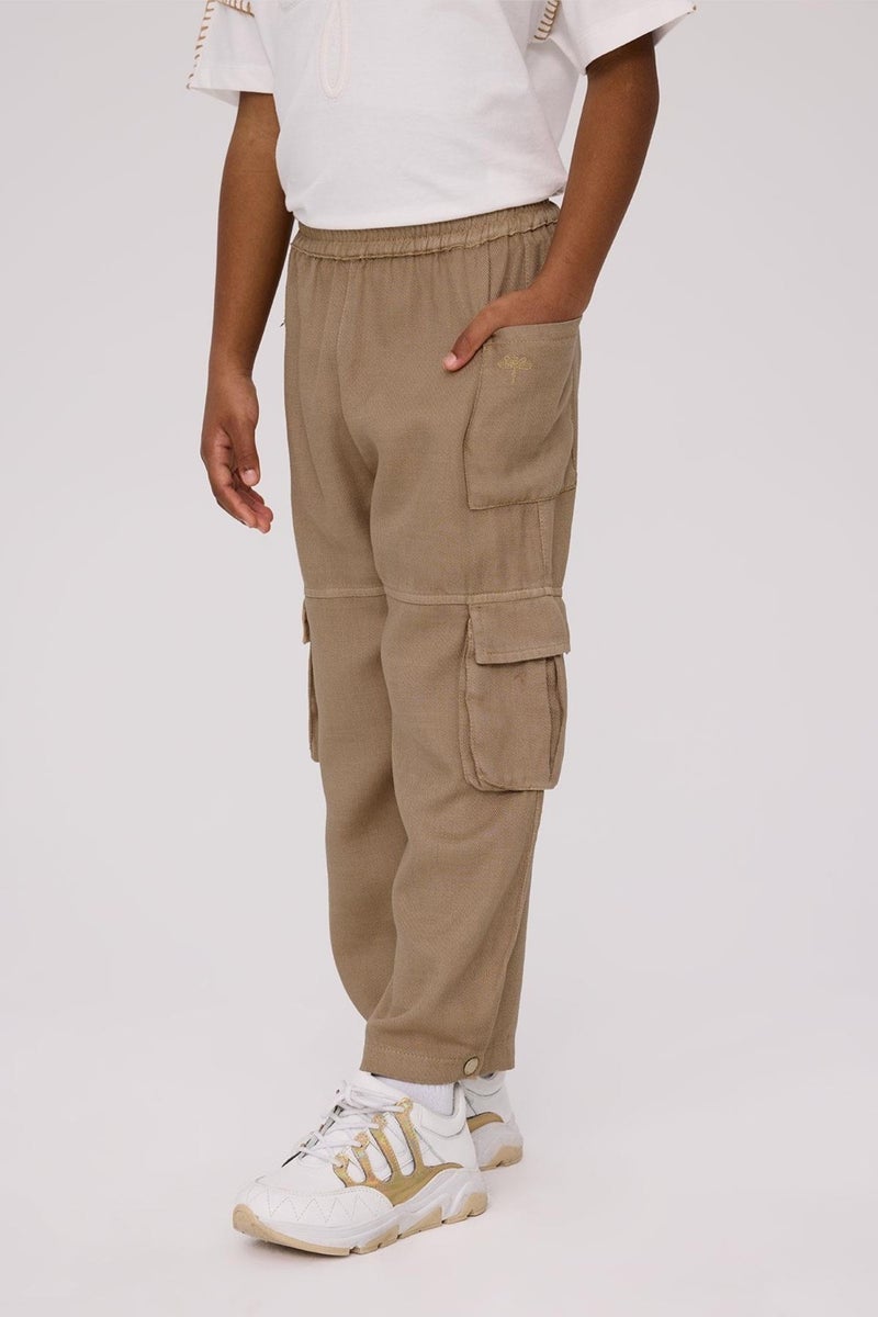 TYESS Bg Store Girl Brown Pants - Image 2