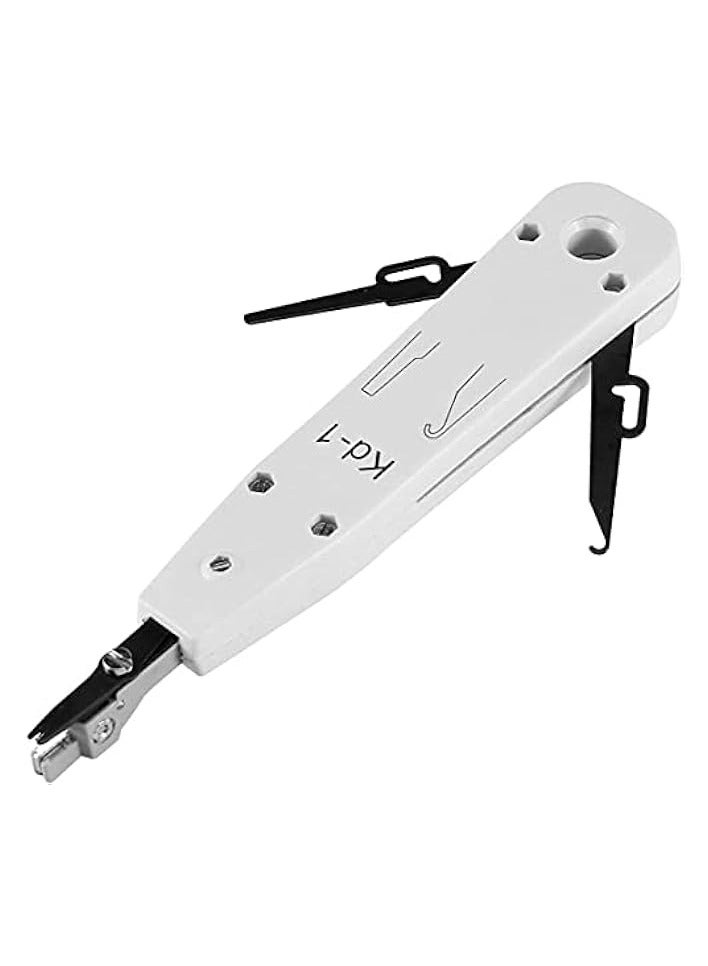 PROMASS Network Cable Repair Maintenance Tool Kit Set Portable Phone Cable Crimper 8P8C 4P4C 6P6C Connectors RJ45 RJ11 Cat5 Cat6 Cable Tester Network Cable Crimper Repair Kit  - Image 2