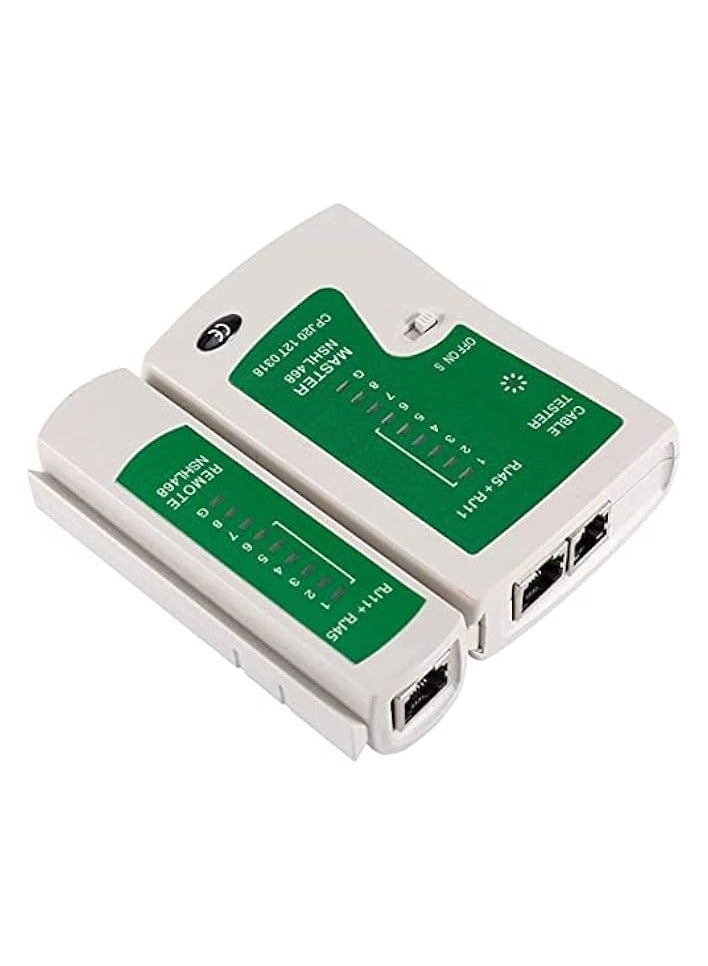 PROMASS Network Cable Repair Maintenance Tool Kit Set Portable Phone Cable Crimper 8P8C 4P4C 6P6C Connectors RJ45 RJ11 Cat5 Cat6 Cable Tester Network Cable Crimper Repair Kit  - Image 4