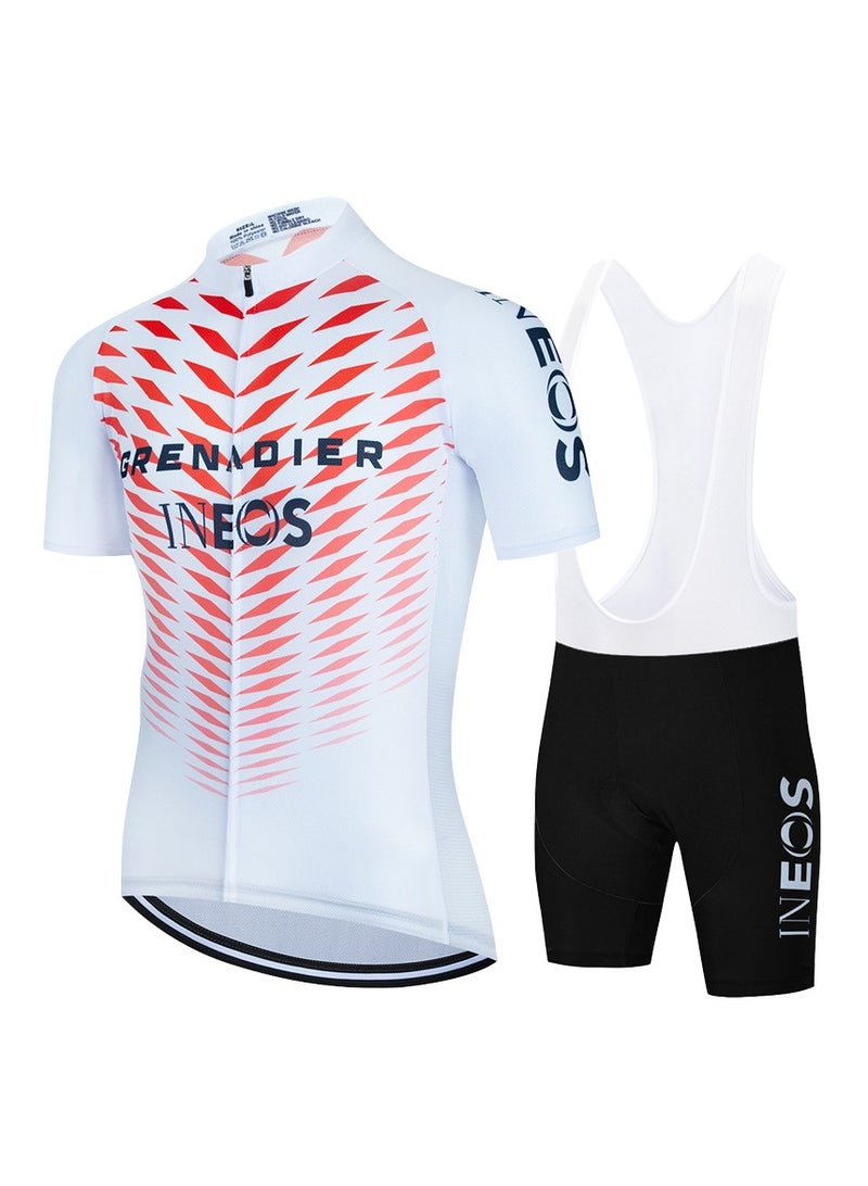 KUYING Summer Short Sleeved Cycling Suit Set - Image 1