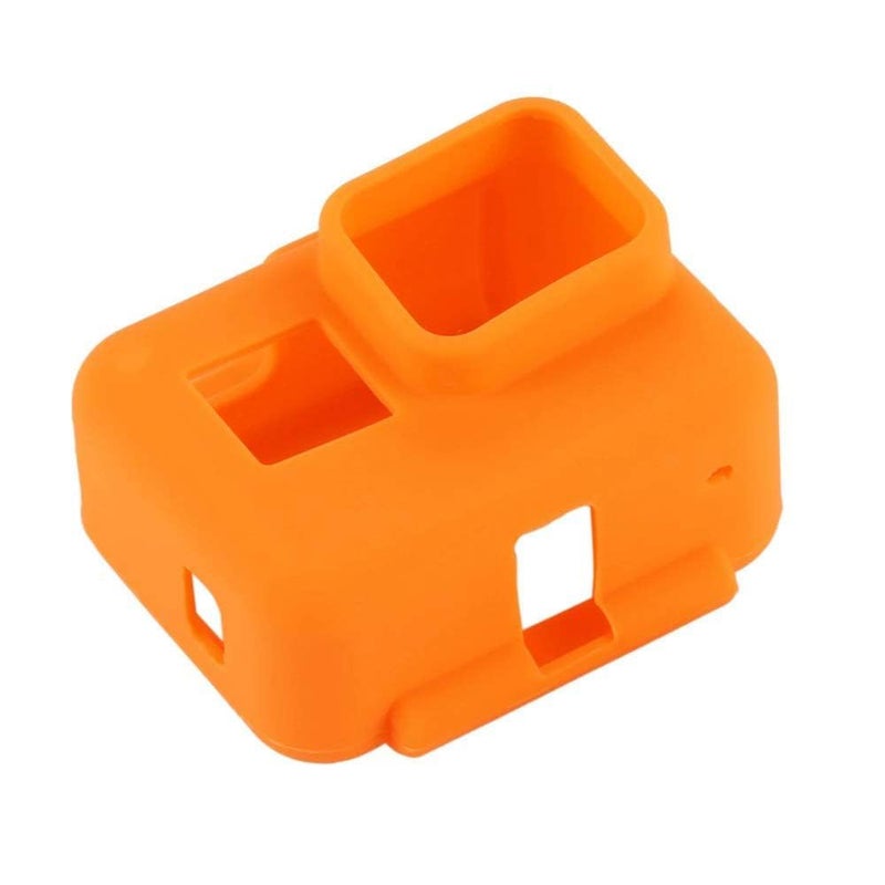 Action Pro Silicone Cover Side Frame Case Compatible with GoPro-5/6/7(Orange) - Image 3