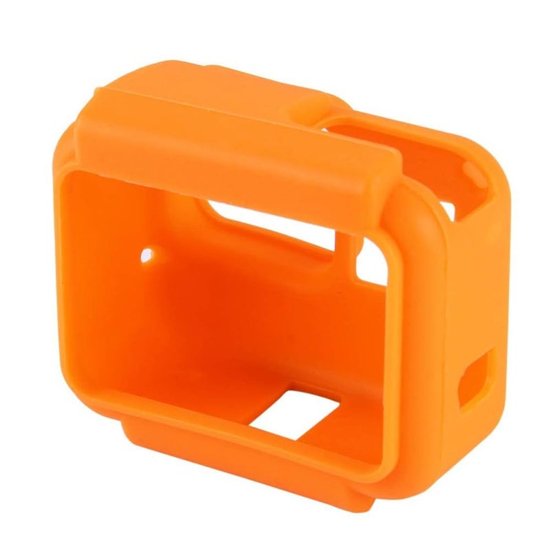 Action Pro Silicone Cover Side Frame Case Compatible with GoPro-5/6/7(Orange) - Image 4