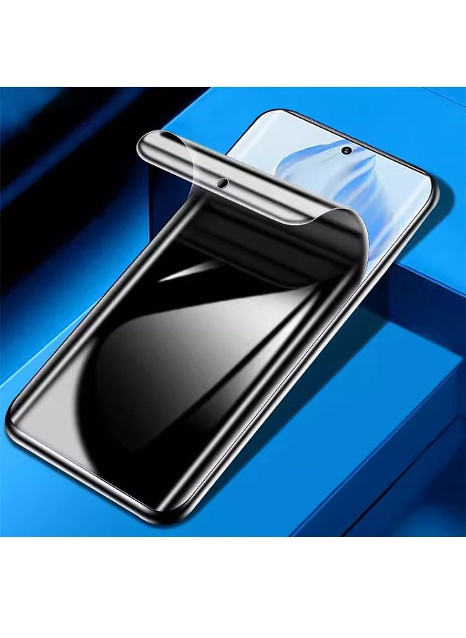 X-level 2 PCS Flexible Privacy Screen Protector for HONOR X9b 5g, with Fingerprint Unlock Compatible, Anti-Spy Full Adhesive Soft Film Phone Display Cover Accessory for HONOR X9b 5g  - Image 4