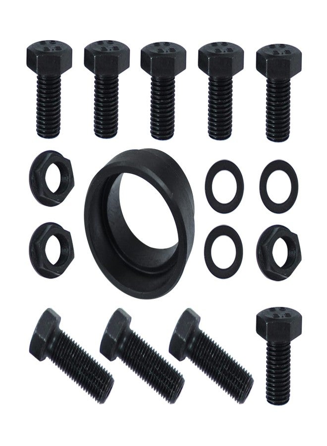 طقم محول ناقل الحركة YHB Flexplate شديد التحمل من الجيل الثالث لمحركات جنرال موتورز LS1 وLS2 وLS6 سعة 5.3/6.0 لتر إلى ناقل الحركة TH350/700R4/4L60 من عام 1997 حتى الآن - طقم محول Flexplate مع مسامير - Image 5